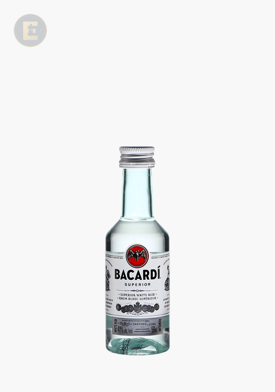 Bacardi Superior Rum 50 Ml