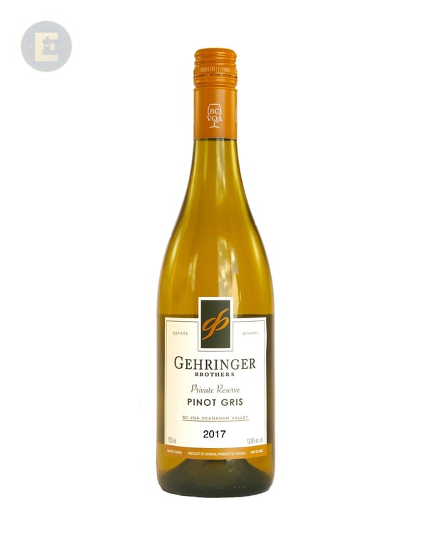 Gehringer Private Reserve Pinot Gris 750 Ml