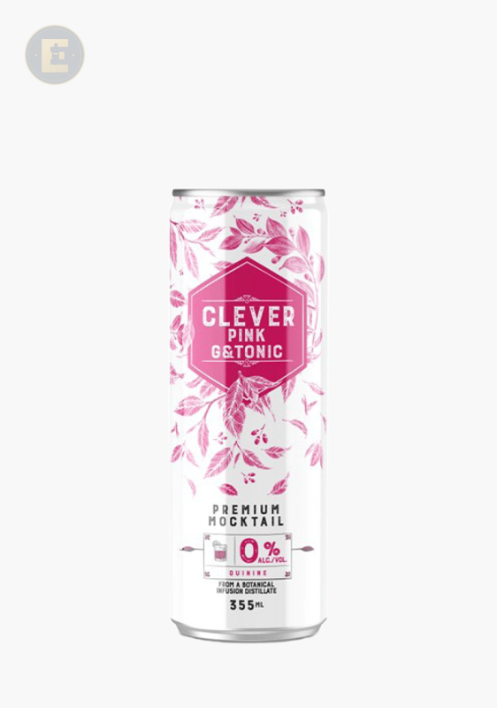 Clever N/A Pink G and Tonic 355 Ml