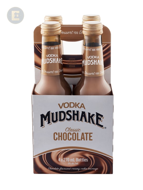 Vodka Mudshake Chocolate 4 X 270 Ml