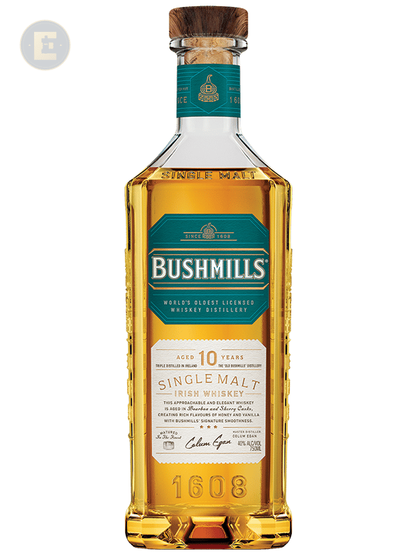 Bushmills Single Malt Whiskey - 10Yr 750 Ml