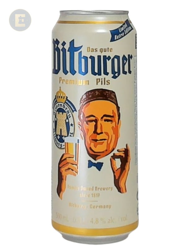 Bitburger Pils (Cans) 500 Ml