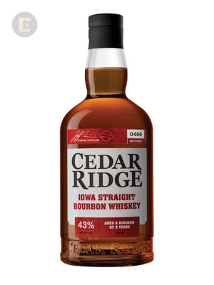 CEDAR RIDGE IOWA STRAIGHT BOURBON       