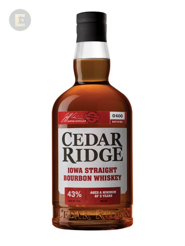 Cedar Ridge Iowa Straight Bourbon 750 Ml