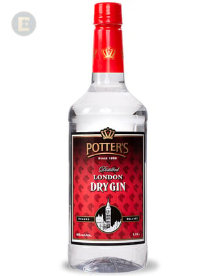 POTTER'S LONDON DRY GIN                 