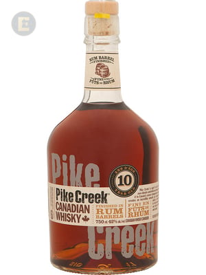 PIKE CREEK DOUBLE BARRELED CDN WHISKY   