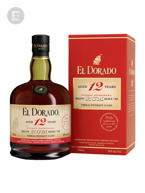 El Dorado 12 Yr. Rum 750 Ml