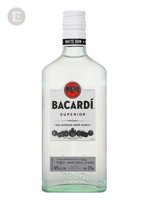 Bacardi Superior Rum 375 Ml