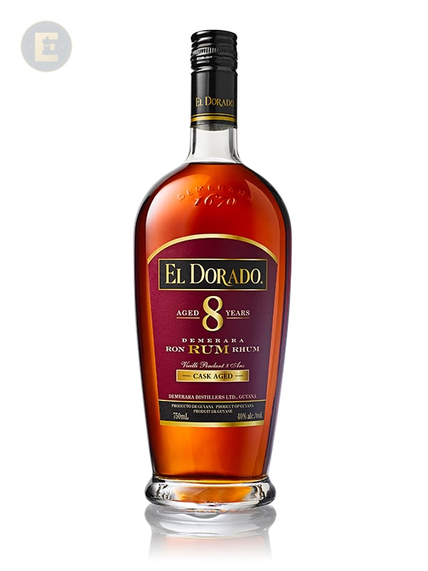 El Dorado 8 Year Old Rum 750 Ml