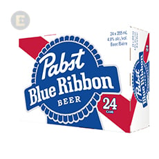 Pabst Blue Ribbon 4.9% 24x355mL Can