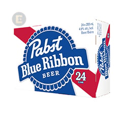 Pabst Blue Ribbon 4.9% 24x355mL Can