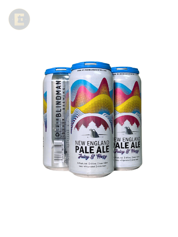Blindman New England Pale Ale Cls 4 X 473 Ml