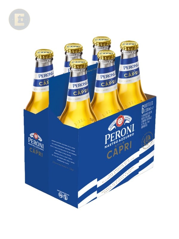 Peroni Nastro Azzurro Stile Capri 6 X 330 Ml