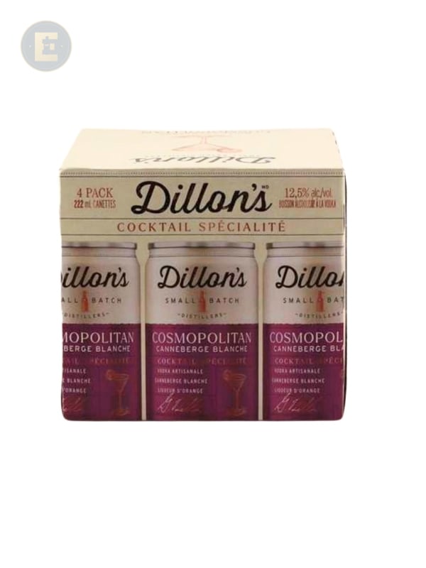 Dillon's White Cranberry Cosmo 4Pk 4 X 222 Ml