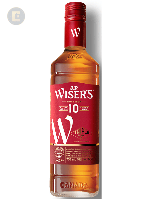 J.P. Wiser's 10Yo Canadian Whisky 750 Ml
