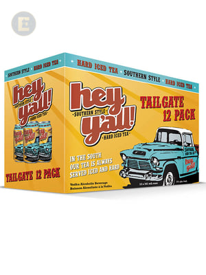 HEY Y'ALL TAILGATE HARD ICED TEA12 PACK 