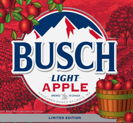 BUSCH LIGHT APPLE