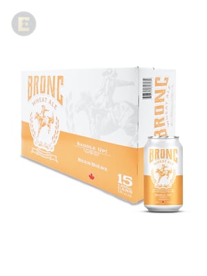BRONC WHEAT ALE 15X355ML CAN CLS