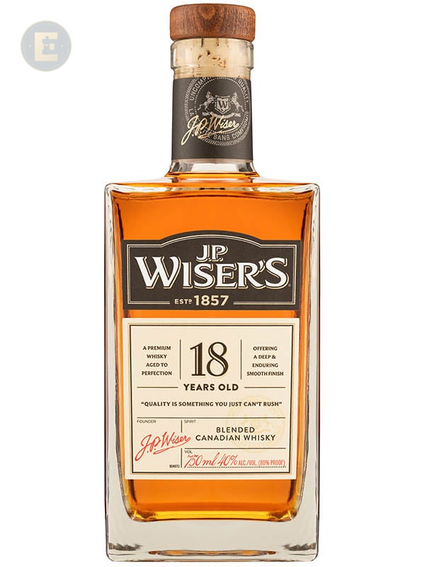 J.P. Wiser's 18 Yo 6/750Ml 750 Ml