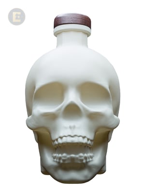 CRYSTAL HEAD VODKA BONE BOTTLE          