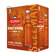 Sleeman Honey Brown 6x341ml