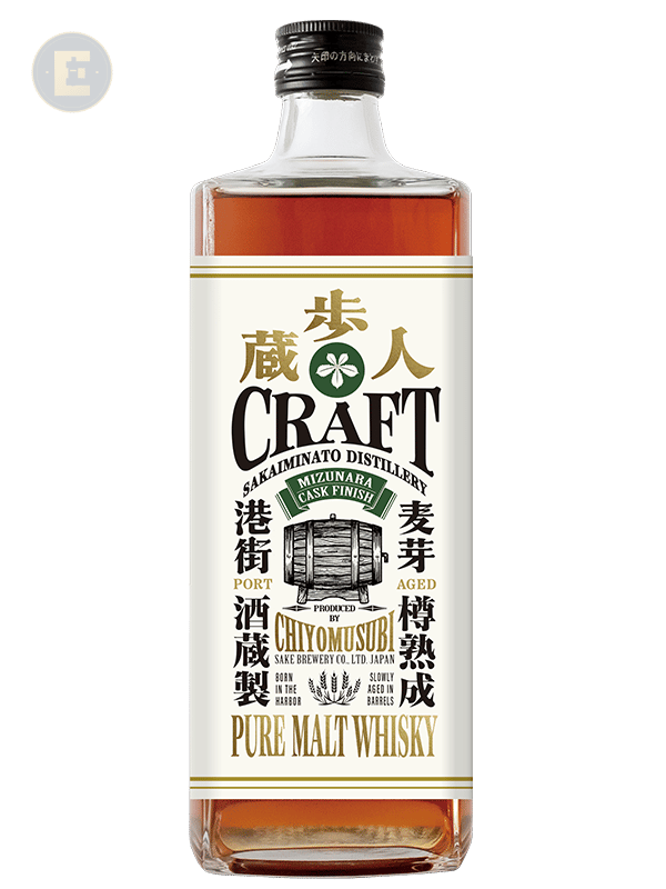 Chiyomusubi Pure Malt Whisky Mizunara 700 Ml