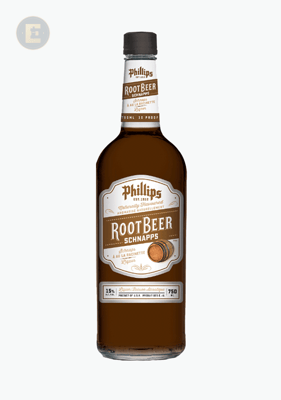 PHILLIPS ROOT BEER SCHNAPPS             