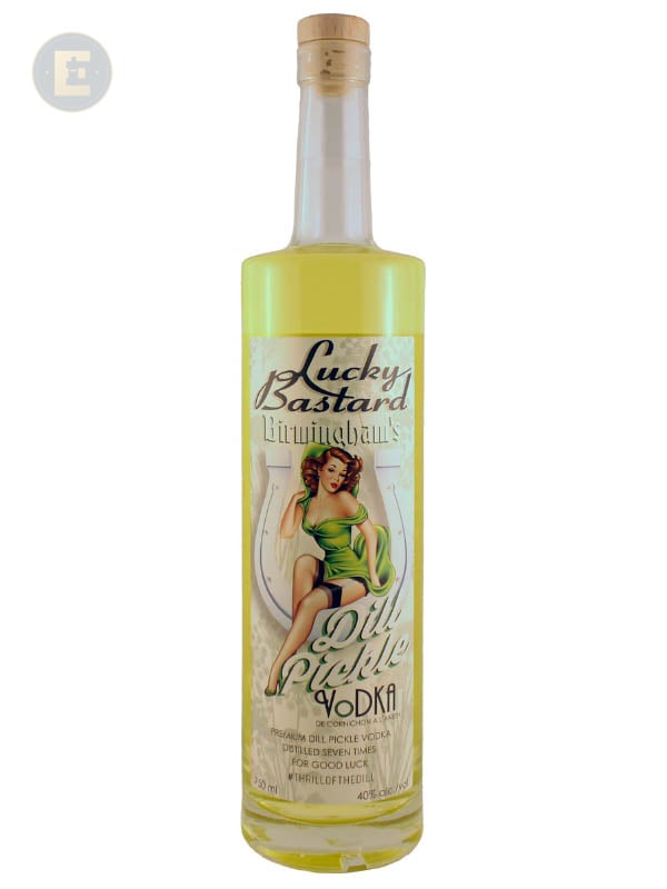 Lucky Bastard Dill Pickle Vodka 750Ml 750 Ml