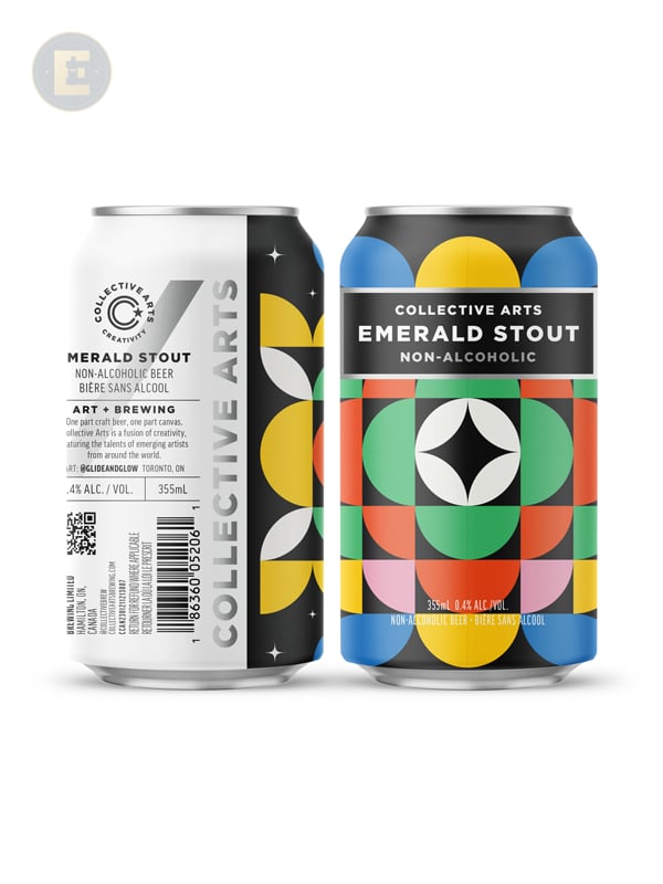 Collective Arts Non-Alc Stout 355 Ml