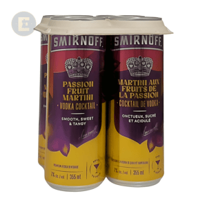 SMIRNOFF PASSION FRUIT VODKA COCKTAIL   