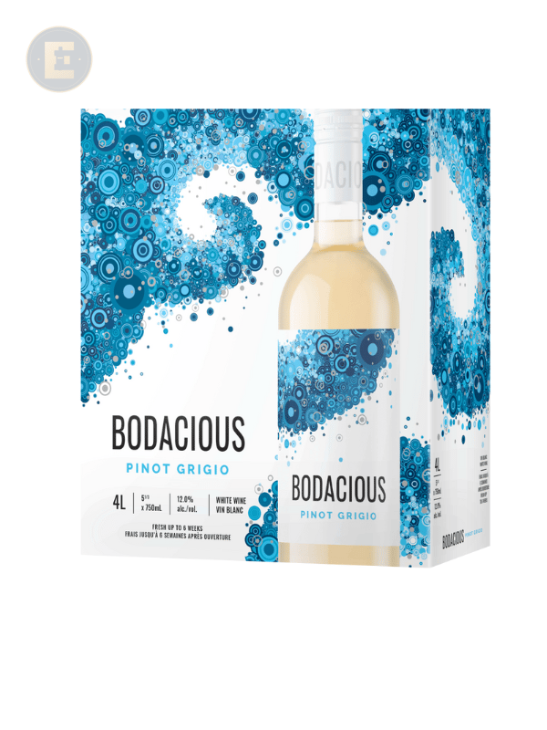 Bodacious Pinot Grigio 4L 4000 Ml
