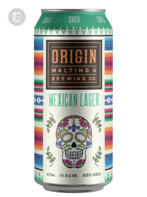 ORIGIN MEXICAN LAGER 473 ML             