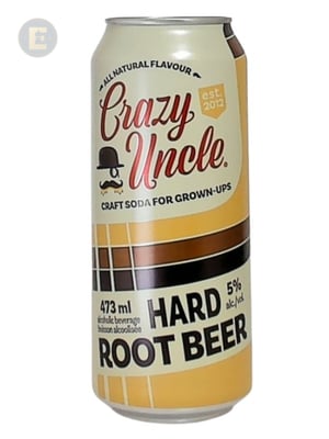 CRAZY UNCLE HARD ROOT BEER