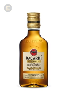 BACARDI GOLD RUM 200ML                  