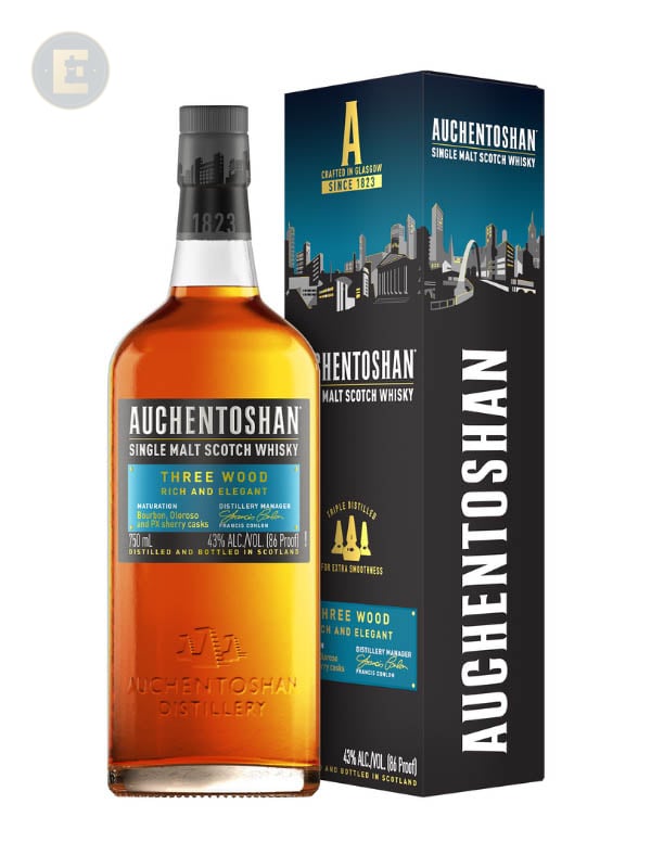 Auchentoshan Three Wood 750 Ml