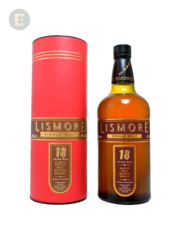 Lismore 18 Yr Single Malt 700 Ml