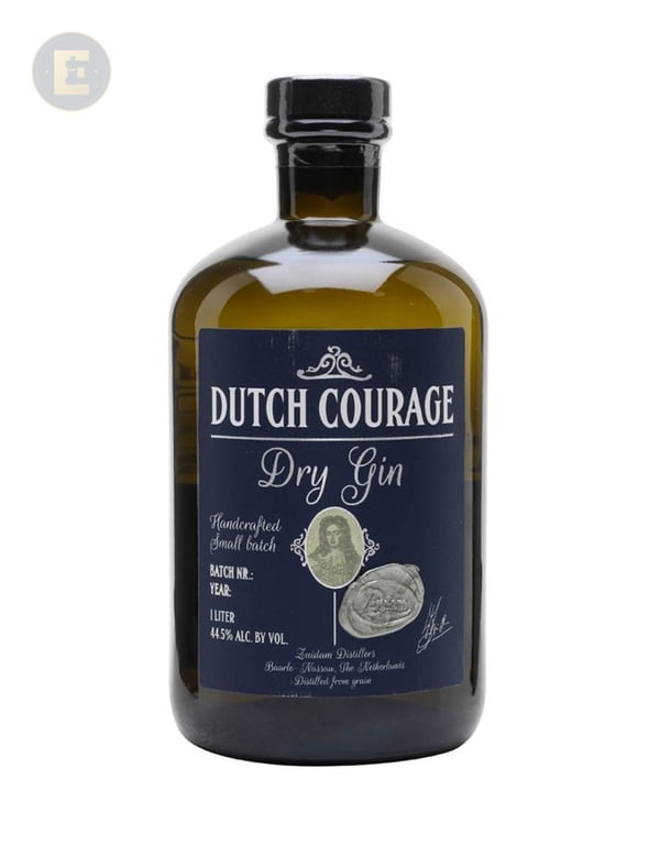 Dutch Courage Dry Gin 1L 1000 Ml