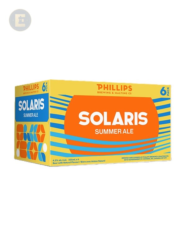 Phillips Solaris Summer Wheat Ale Cans 6 X 355 Ml