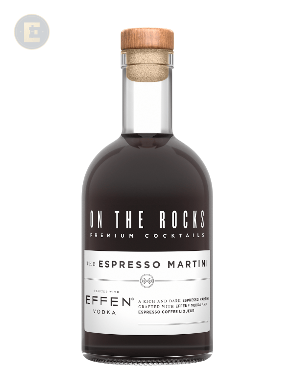 On the Rocks Effen Espresso Martini 750 Ml