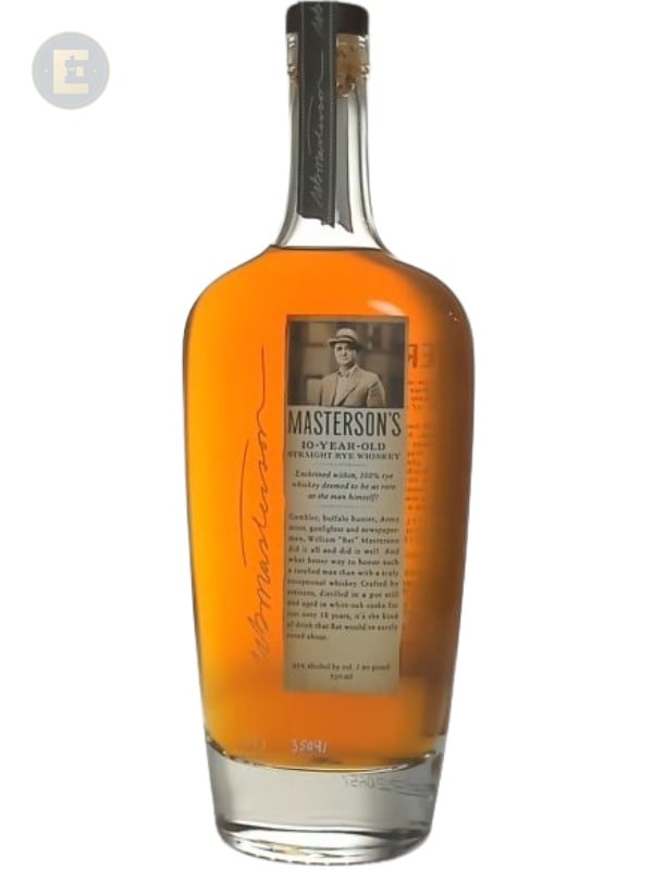 Masterson's 10Yr Straight Rye Whiskey 750 Ml