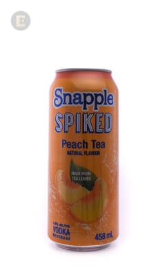 SNAPPLE SPIKED PEACH TEA VODKA BEVERAGE