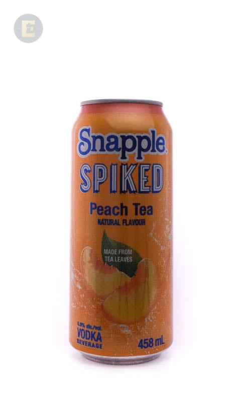 SNAPPLE SPIKED PEACH TEA VODKA BEVERAGE