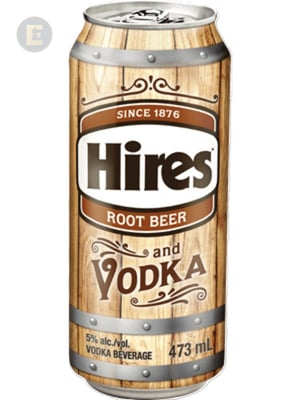 HIRES ROOT BEER AND VODKA               