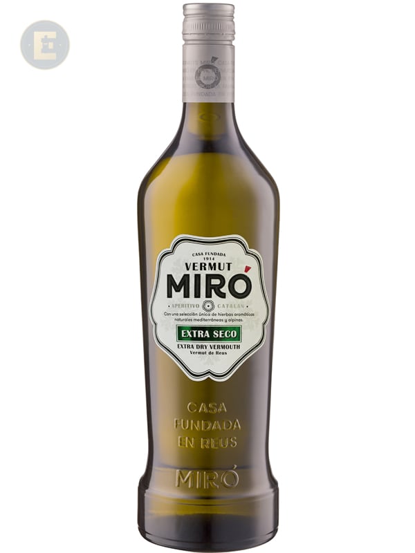Miro Extra Seco Dry White Vermouth Reus 1000 Ml