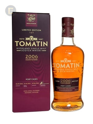 TOMATIN PORTUGUESE COLL. PORT CASK      