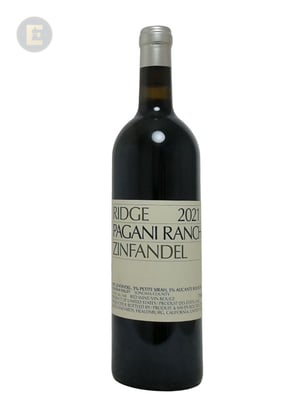 RIDGE PAGANI RANCH ZINFANDEL            