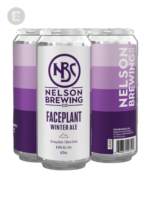 Nelson Brewing Faceplant Winter Ale 4 X 473 Ml