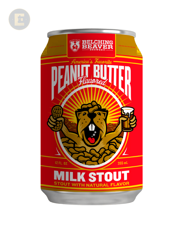 Belching Beaver Peanut Butter Milk 1X24 355 Ml