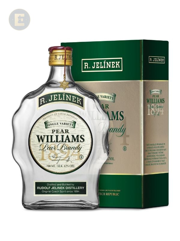 Jelinek Pear Williams Brandy Kosher 42% 700 Ml