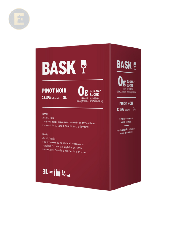 Bask Pinot Noir 3L 3000 Ml
